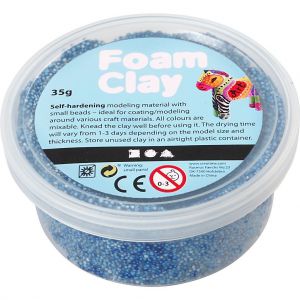 Masa modelarska Foam Clay 35 g, niebieska